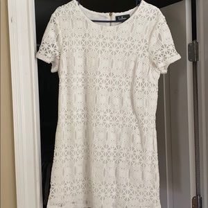 Lulus, white dress